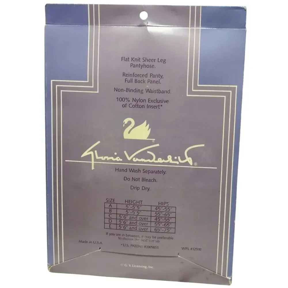 Two (2) 1980s Off White Daysheer Reinforced Toe Pantyhose Size B New In Package